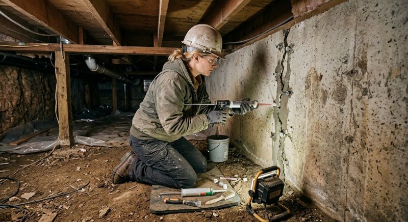 Structural Foundation Repair in Farmington, CT