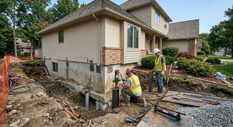 Structural Foundation Repair in Higganum, CT