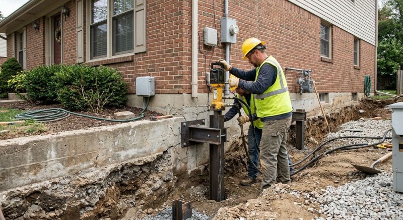 Structural Foundation Repair in Middlebury, CT