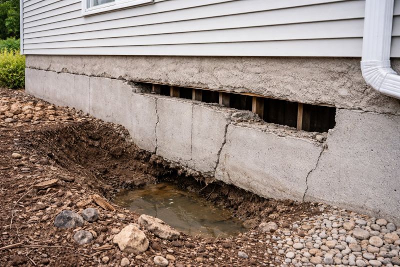 Structural Foundation Repair in North Branford, CT