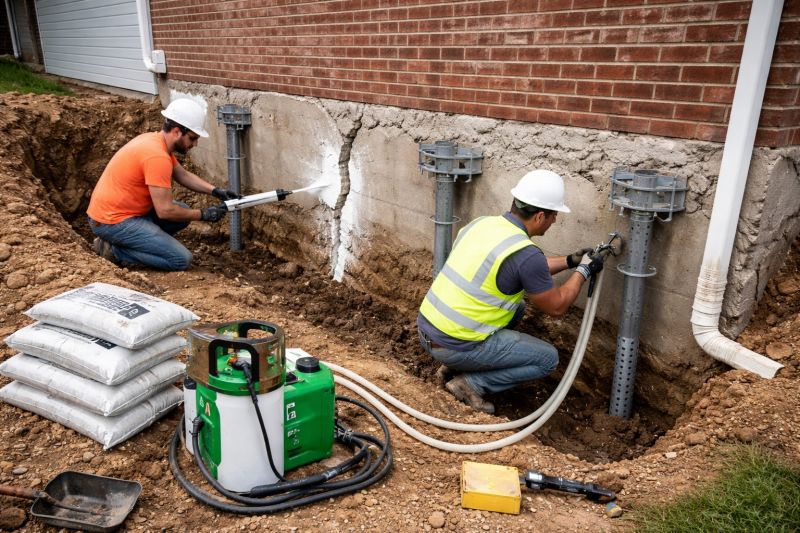 Structural Foundation Repair in Oxford, CT