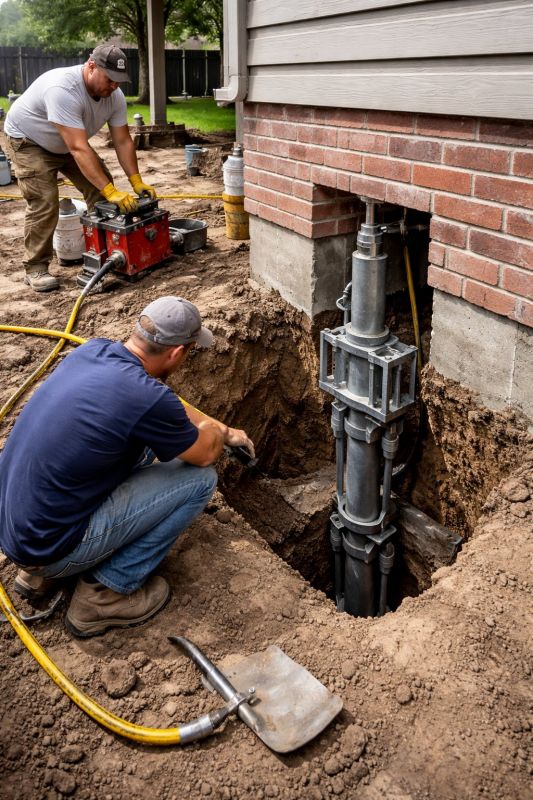 Structural Underpinning in Wallingford, CT