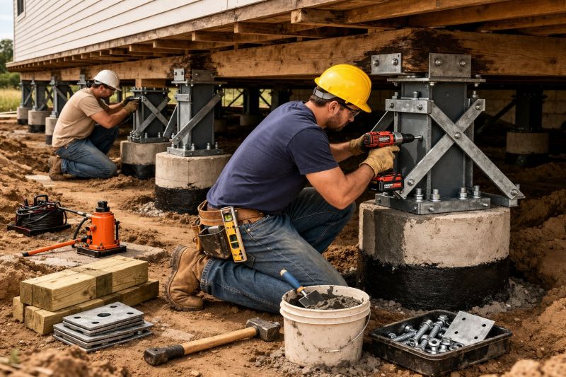 Structural Underpinning in Wallingford, CT
